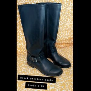 Black Riding Boots